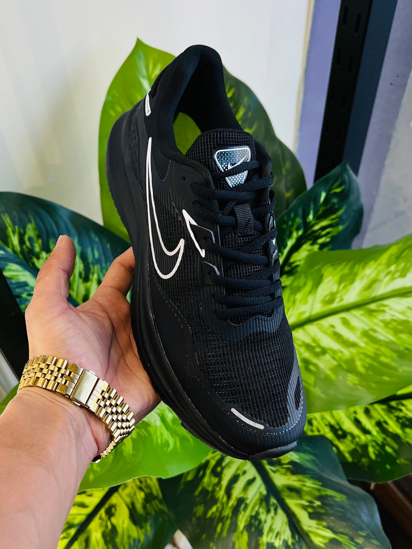 Shoes nike air zoom running black sliver graphics