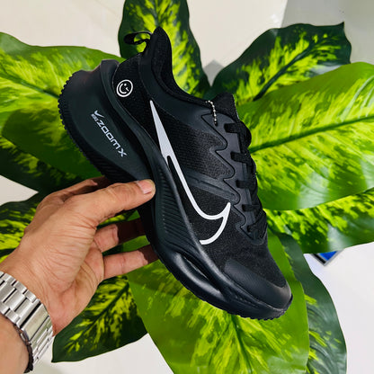 Shoes nike smiley all black running sports