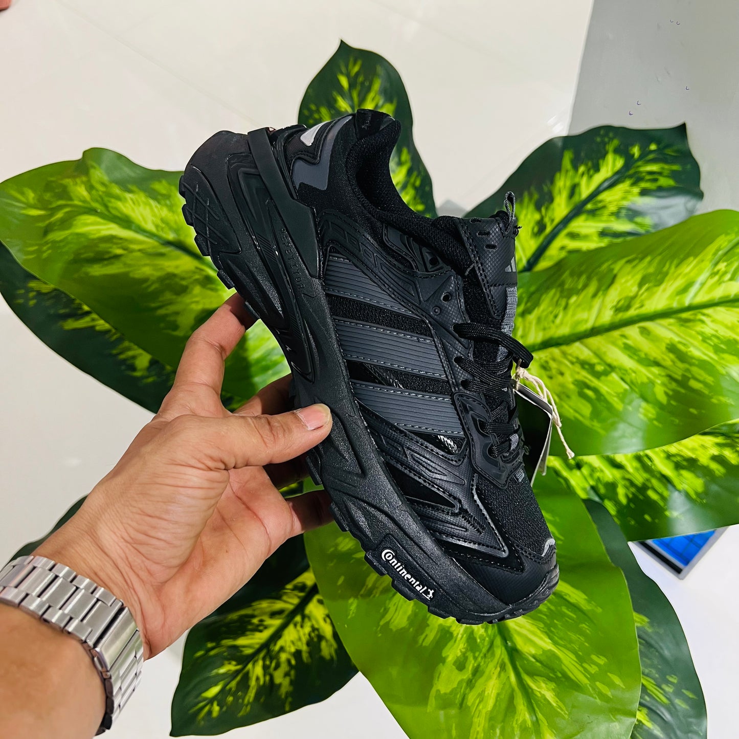 Shoes adidas continental black bulldog inspired