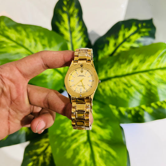 Watch rolex gold