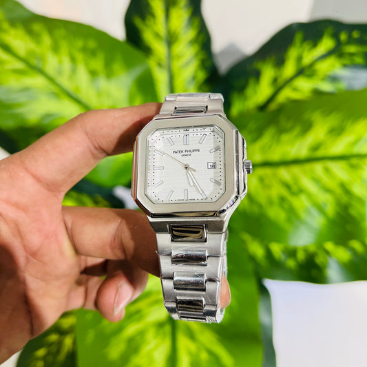 Watch pp silver white