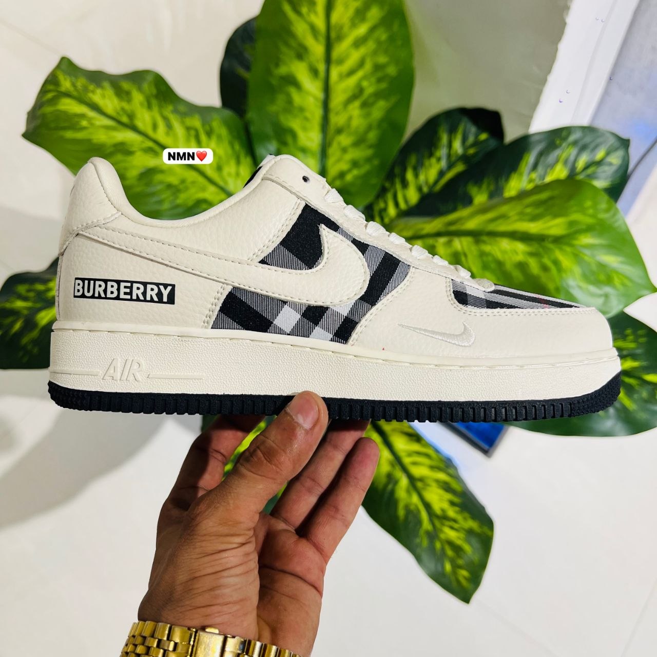 Shoes Nike airforce 1 burberry