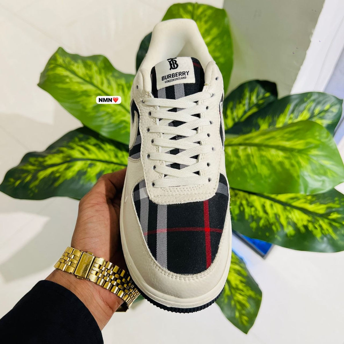 Shoes Nike airforce 1 burberry