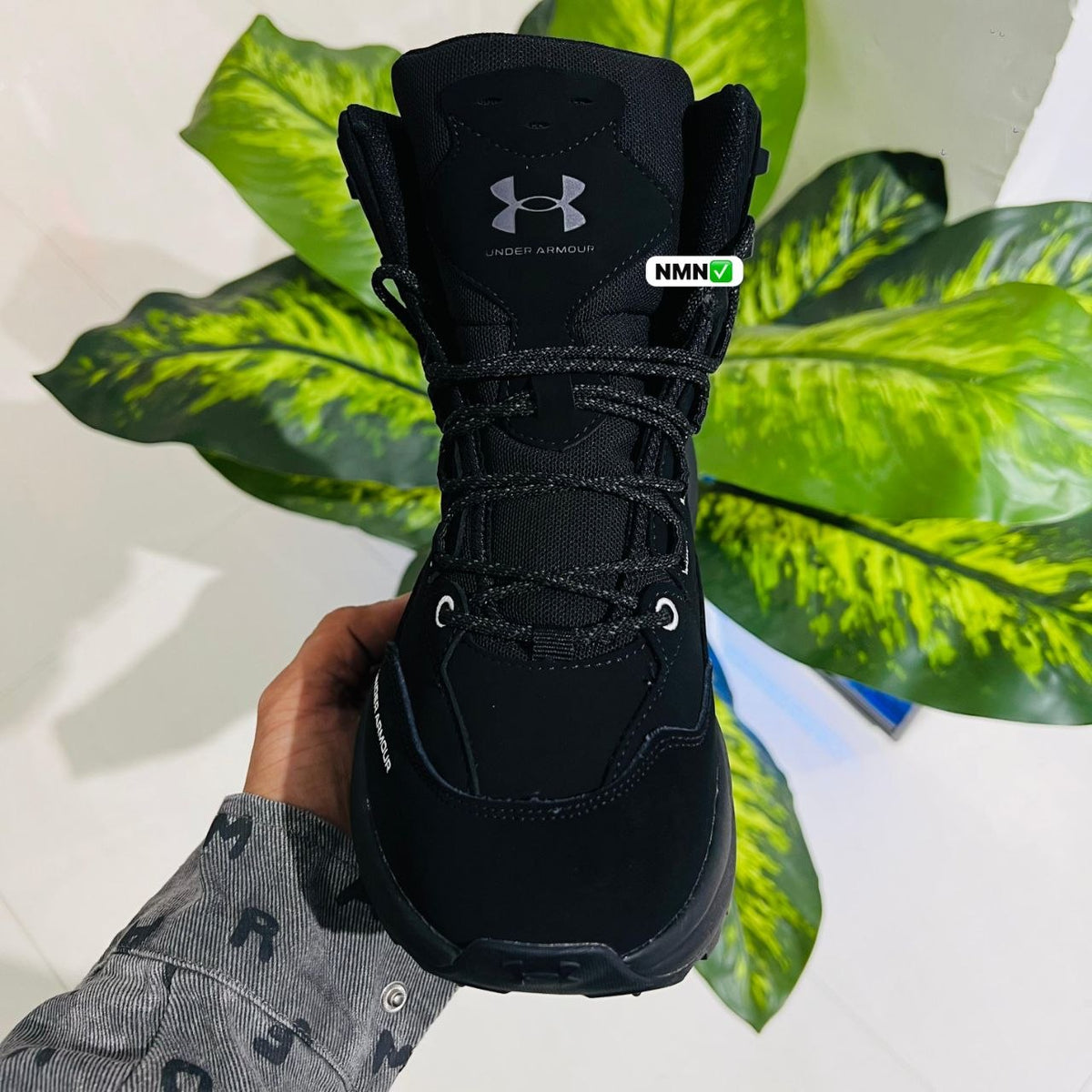 Shoes under armour high black