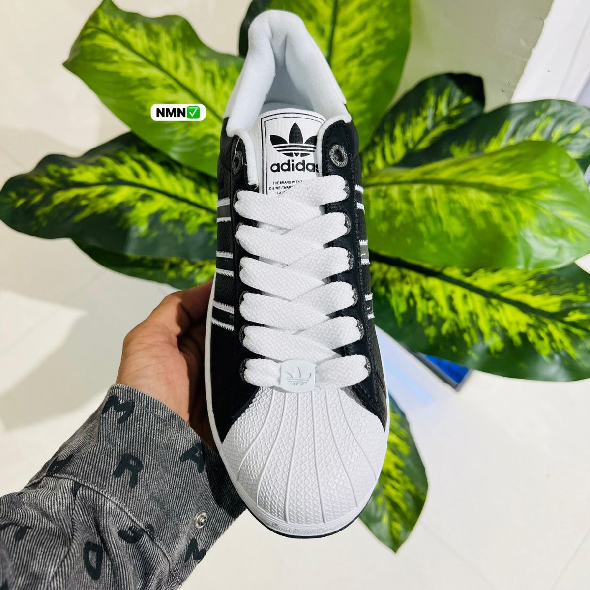 Shoes Adidas superstar Black White