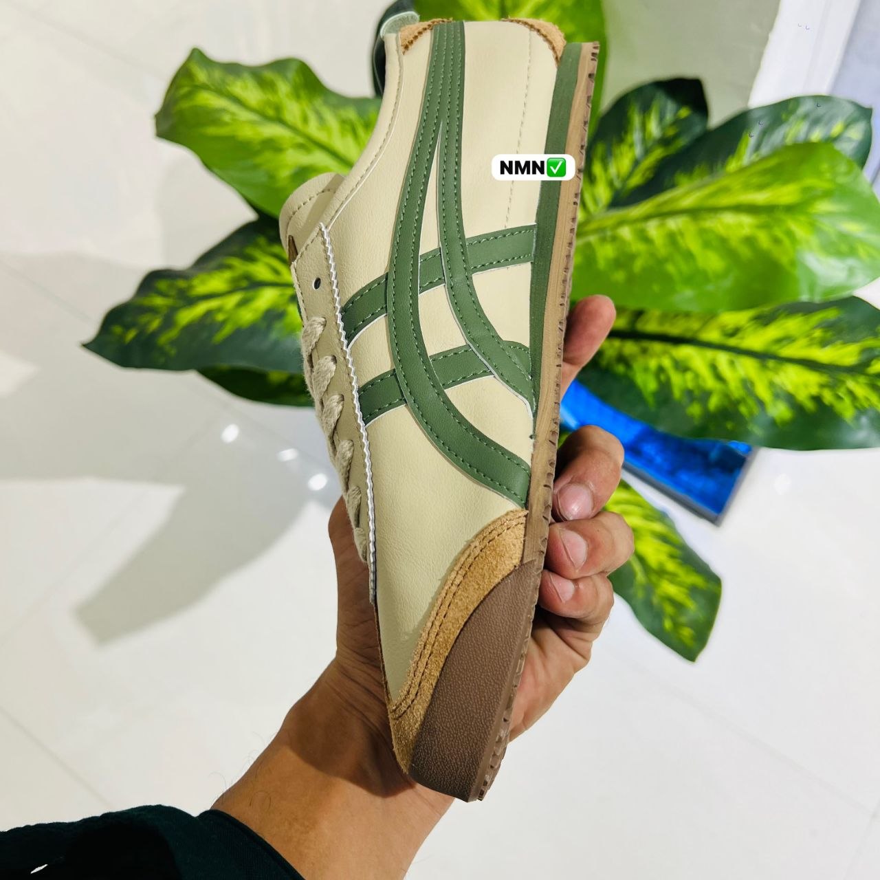 Shoes asics onitsuka tiger british tan green