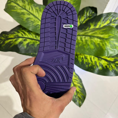 Shoes nike air jordan 1 low purple