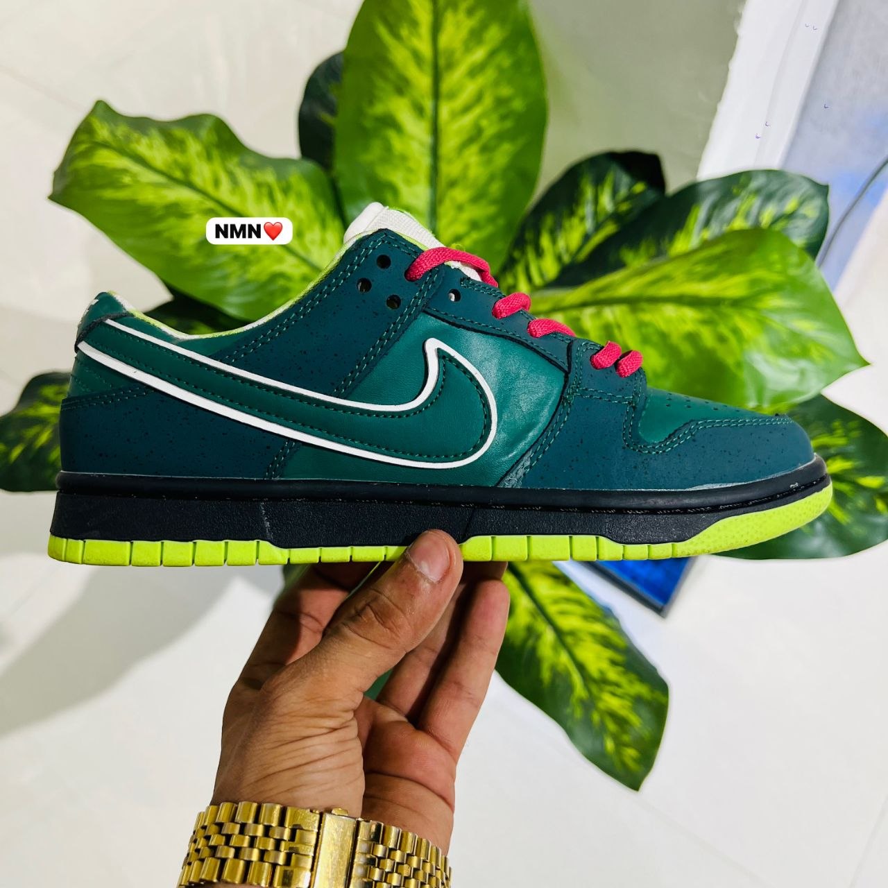 Shoes nike sb dunk green