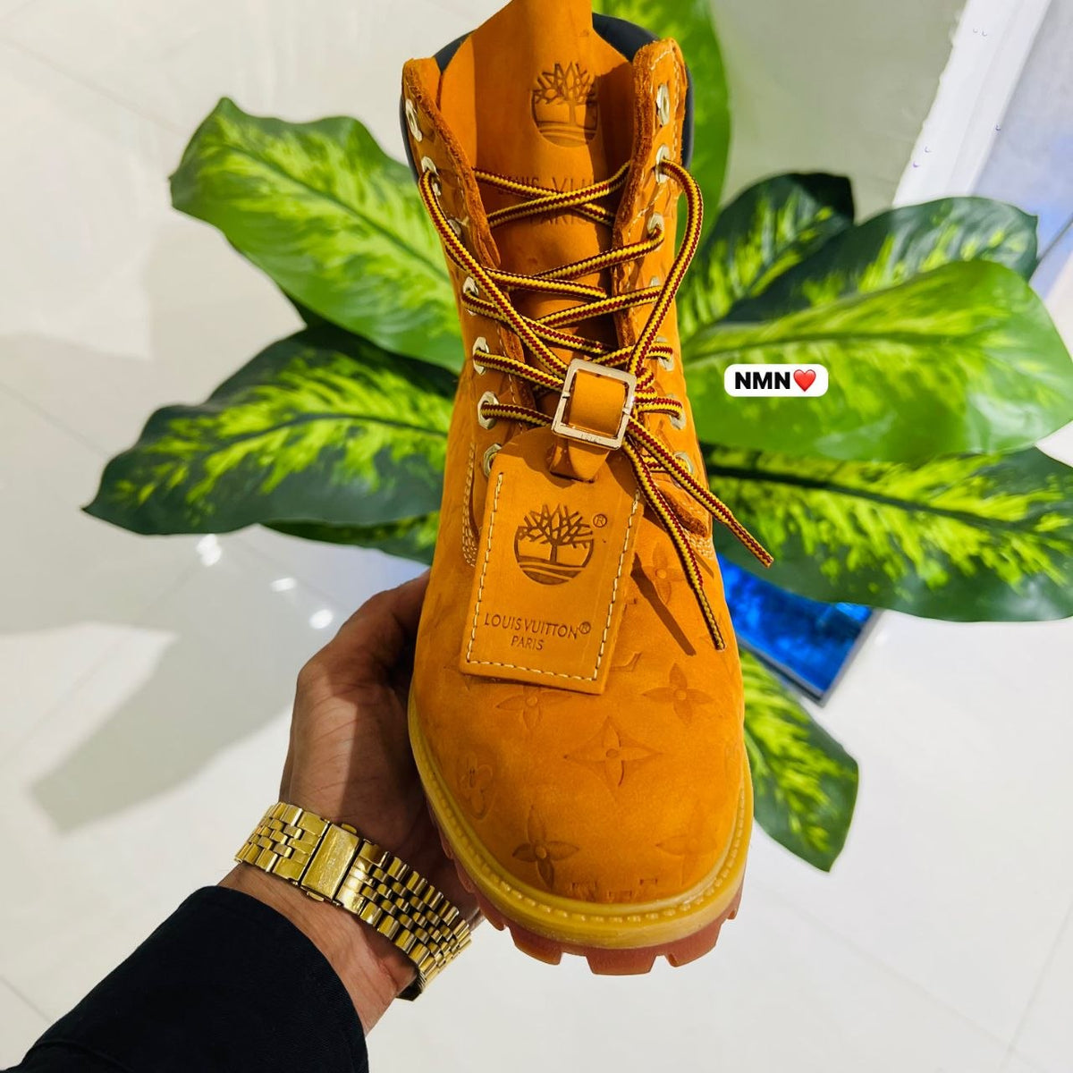 Shoes Timberland x lv tan