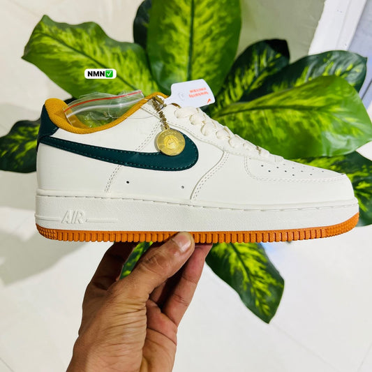 Shoes airforce 1 british white green