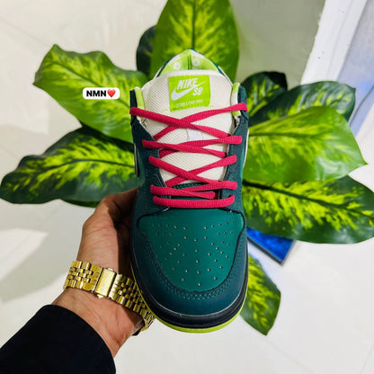 Shoes nike sb dunk green