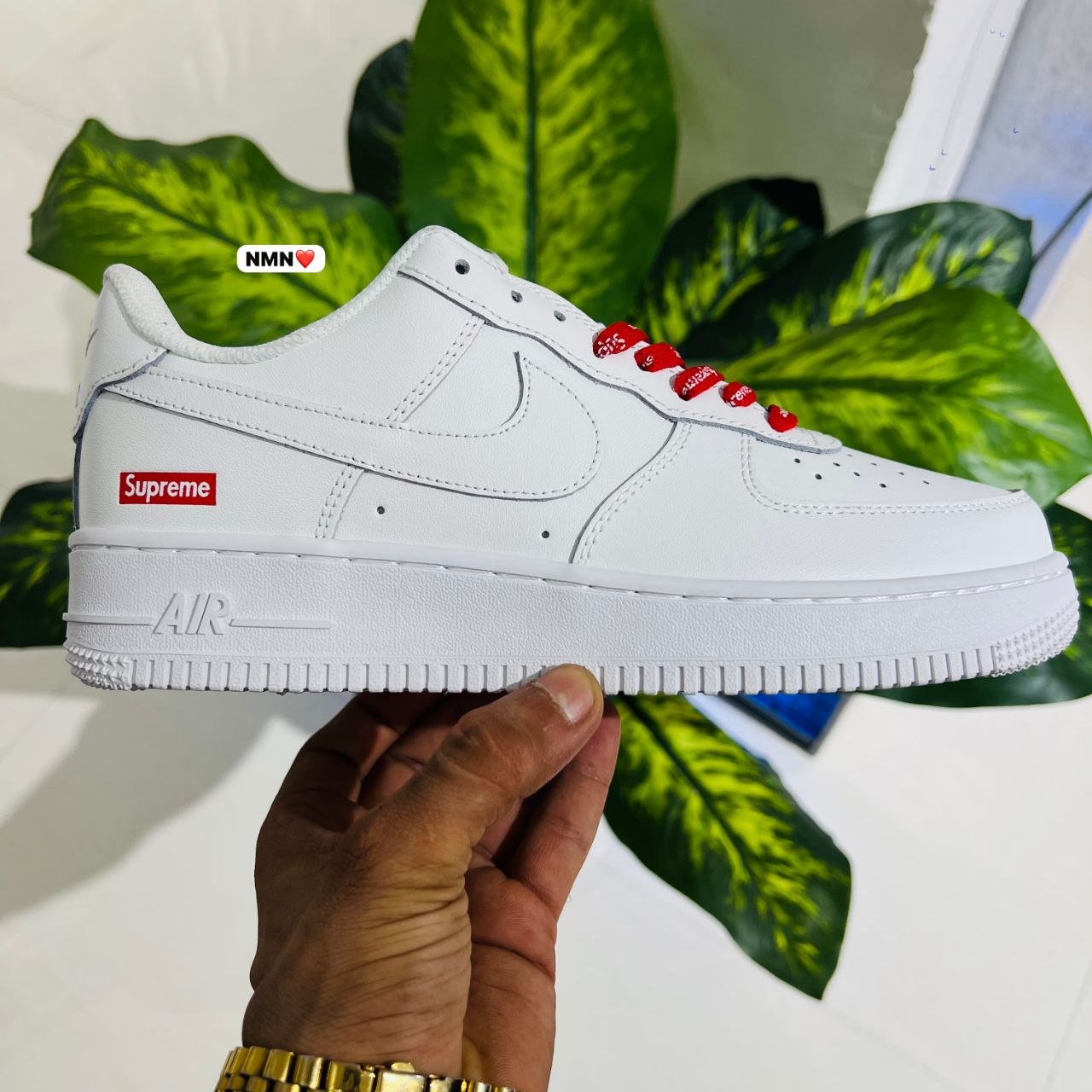 Shoes nike x supreme airforce 1 white