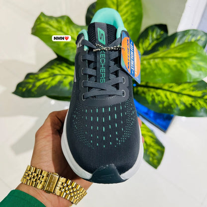 Shoes Skecher grey green