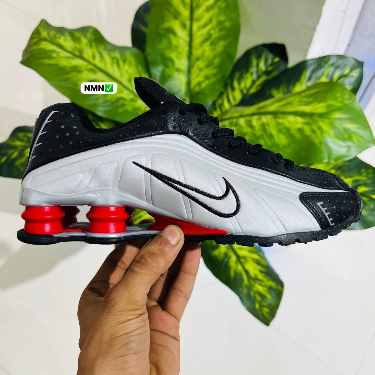 Shoes Nike shox reflective silver black