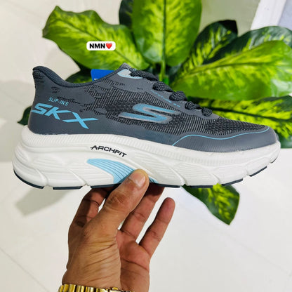 Shoes Skecher grey blue