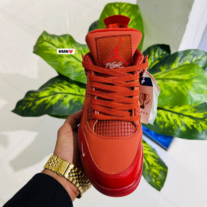 Shoes Nike air jordan retro 4 bike red