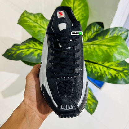 Shoes Nike shox reflective silver black