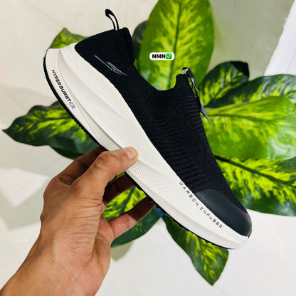Shoes skechers hyper brustice carbon infused black white