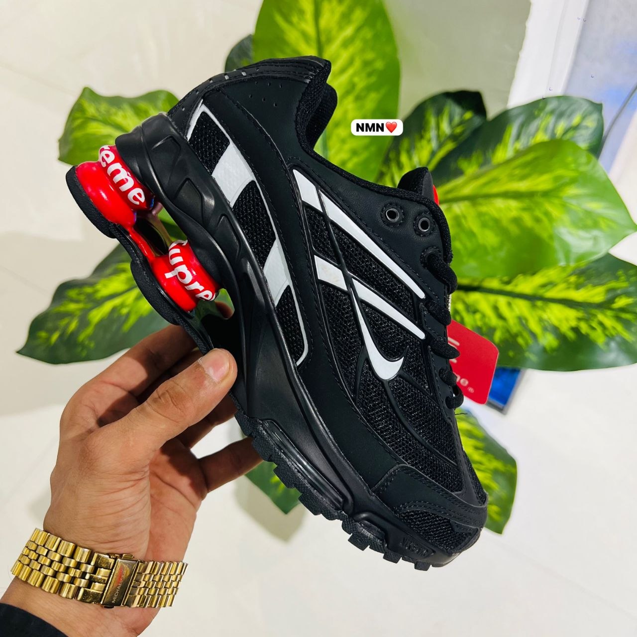 Shoes Nike x supreme sp 2 black red