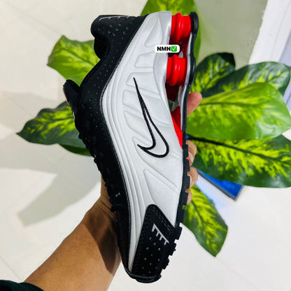 Shoes Nike shox reflective silver black