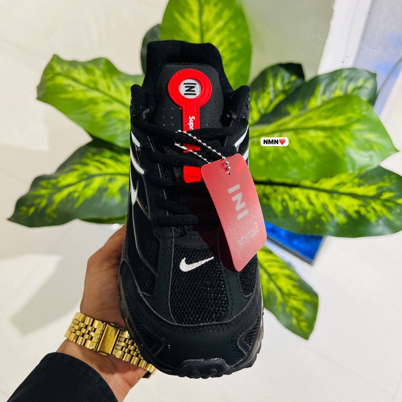 Shoes Nike x supreme sp 2 black red