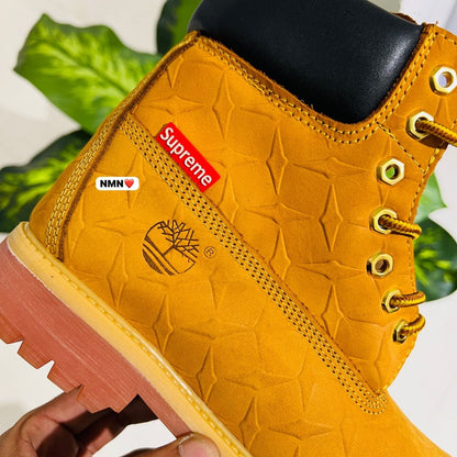 Shoes Timberland x supreme tan