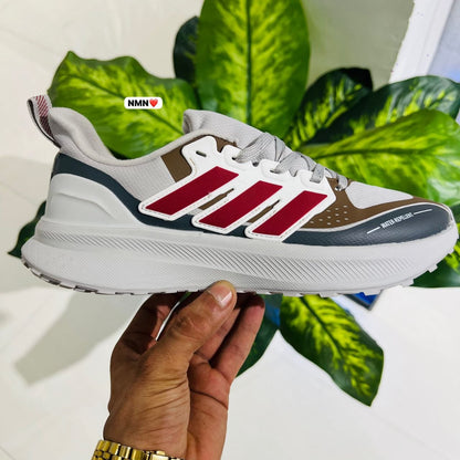 Shoes Adidas grey red