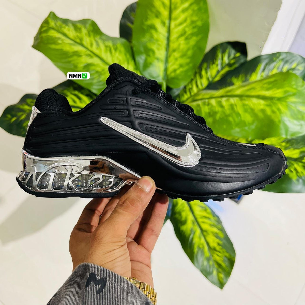 Shoes nike air max black grey
