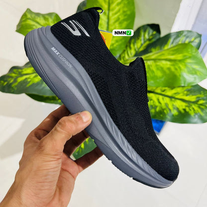 Shoes skechers max cushion black grey