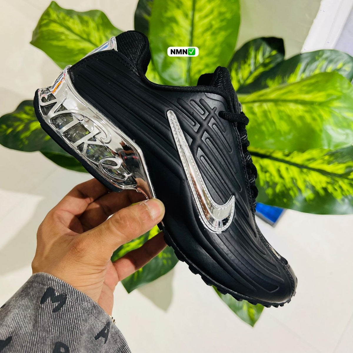 Shoes nike air max black grey