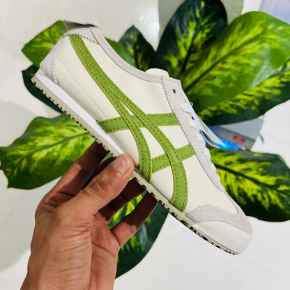 Shoes asics tiger onitsuka british white pine green