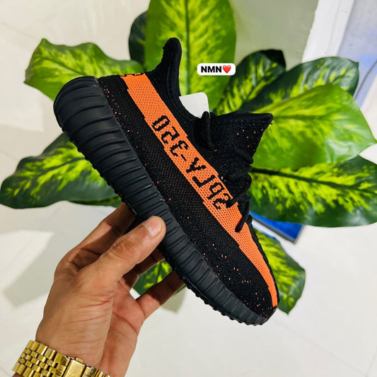 Shoes Adidas yeezy 350 supply black orange