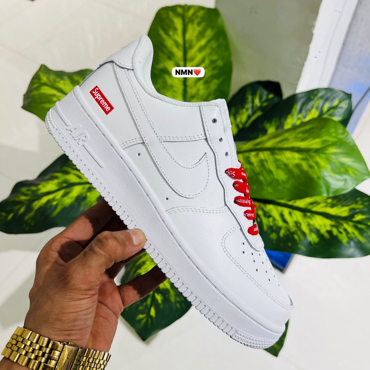 Shoes nike x supreme airforce 1 white