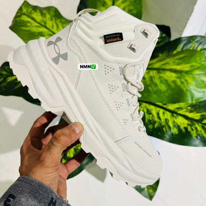 Shoes under armour high british white