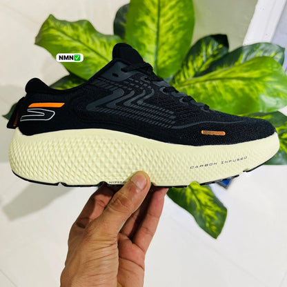Shoes skechers carbon infused black cream