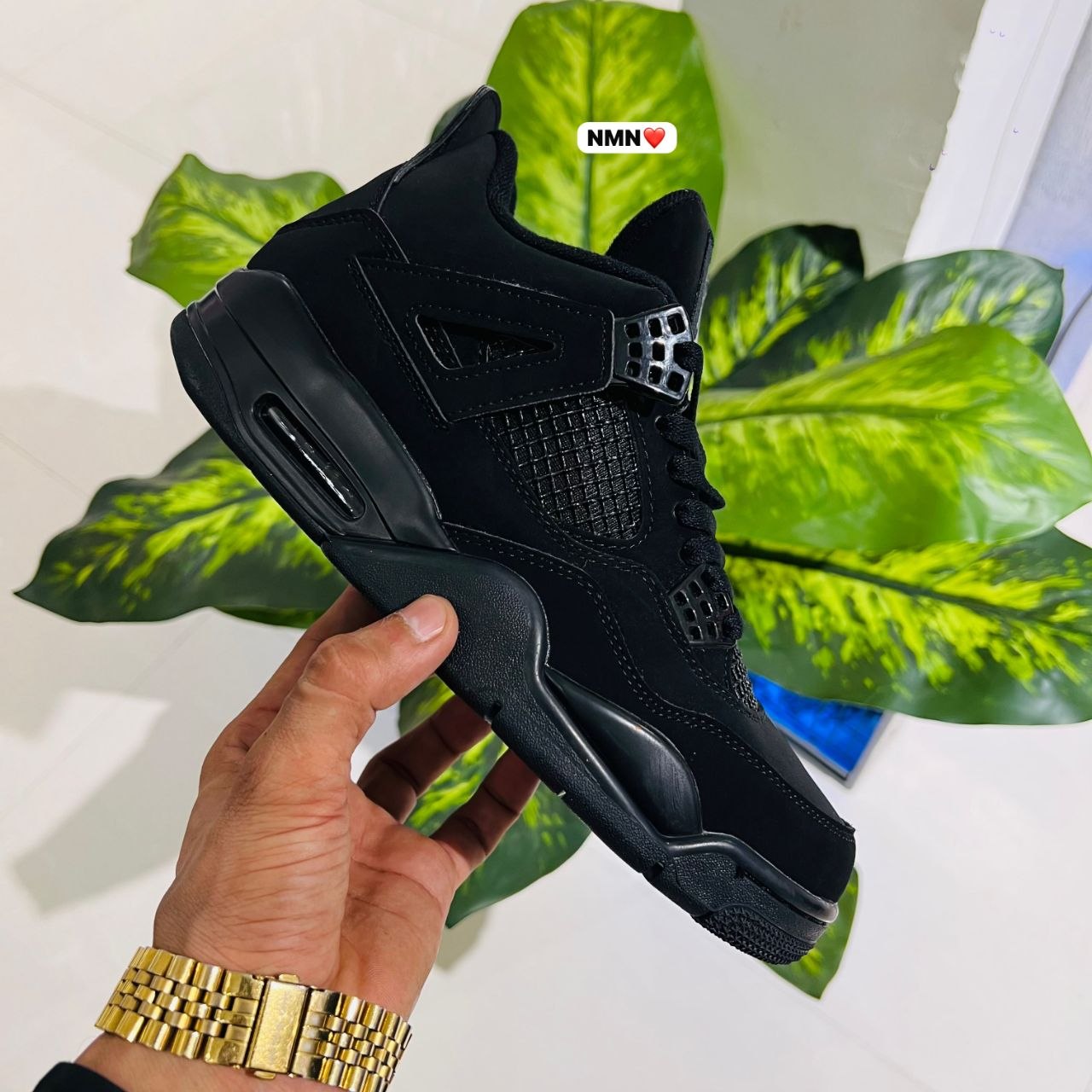 Shoes Nike air jordan retro 4 black cat