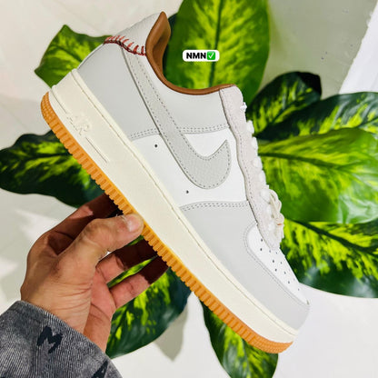 Shoes nike airforce 1 british white grey