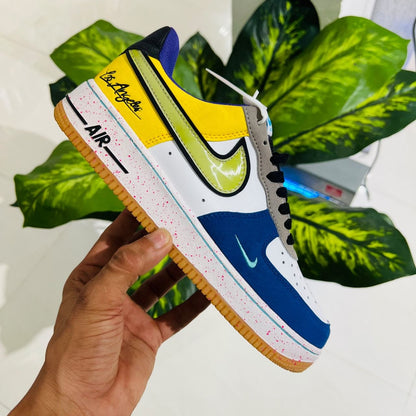Shoes nike airforce 1 low los angeles multicolour
