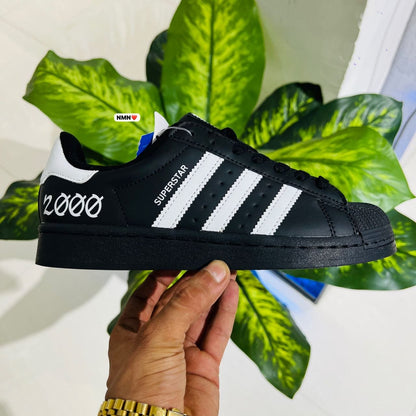 Shoes Adidas superstar black blessed