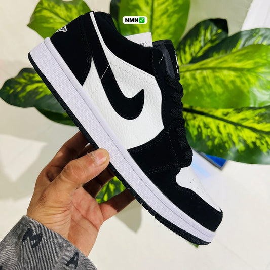 Shoes nike air jordan 1 low black white panda