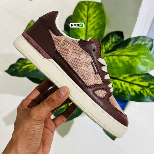 Shoes coach trainer sneaker brown