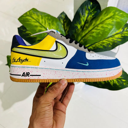 Shoes nike airforce 1 low los angeles multicolour