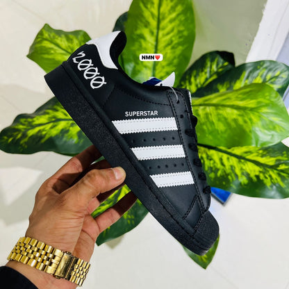 Shoes Adidas superstar black blessed