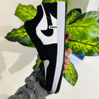 Shoes nike air jordan 1 low black white panda