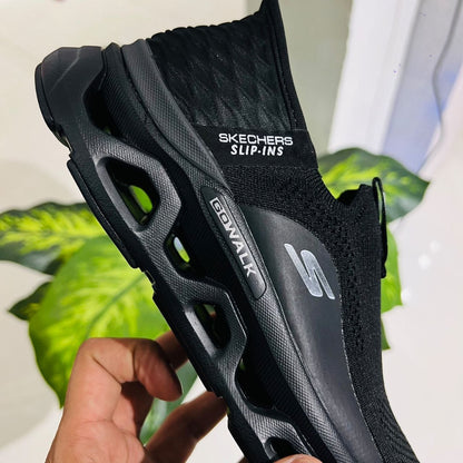 Shoes skecher super comfort slipin model all black high octane activity to super comfy plane go walk