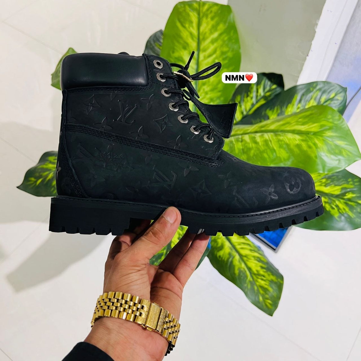 Shoes Timberland x lv black