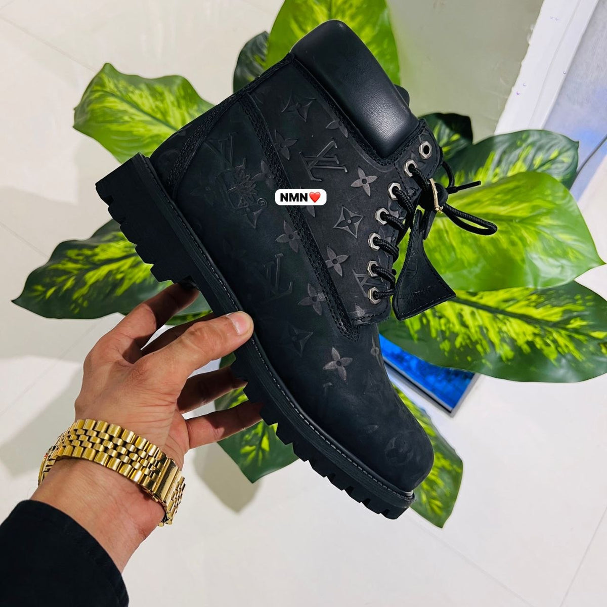 Shoes Timberland x lv black