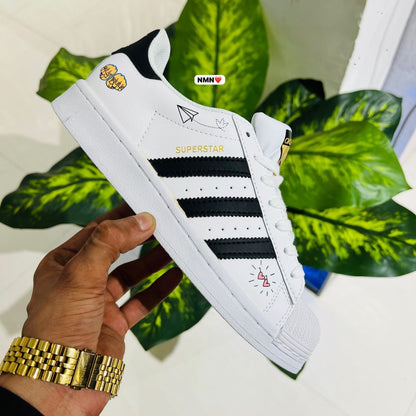 Shoes Adidas superstar white
