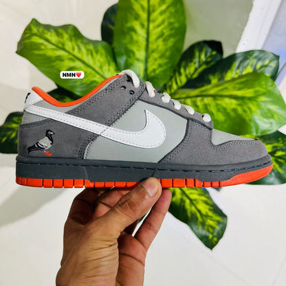 Shoes Nike sb dunk grey orange