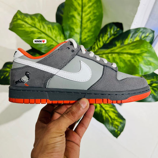 Shoes Nike sb dunk grey orange